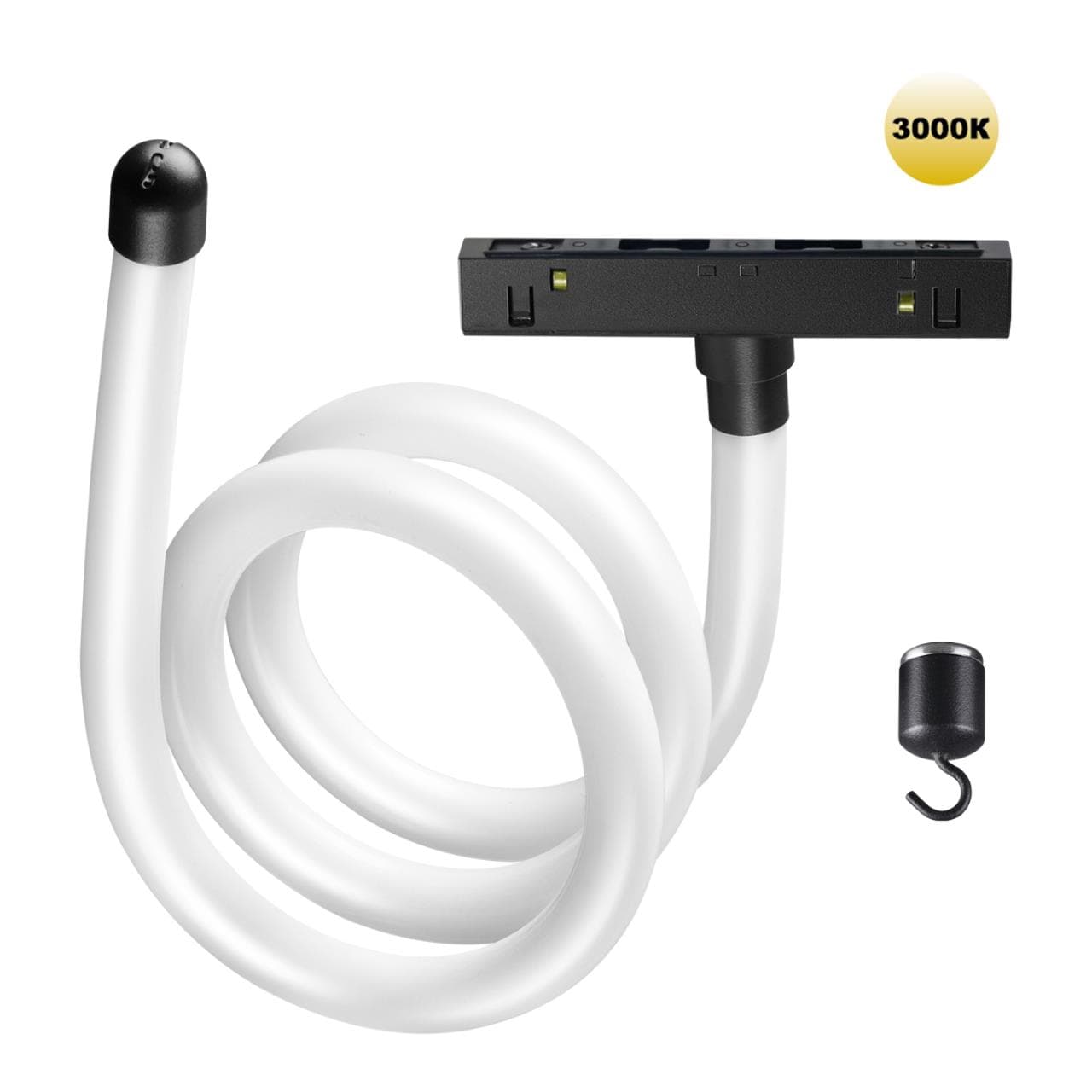Novotech 359137 KONST NT23 000 черный Трековый светильник для низковольтного шинопровода FLUM IP20 LED 3000К 14W 48V 1400Лм RAMO