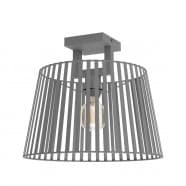 Eglo 390001 Потолочный светильник BOGOTA, 1x40W, E27, H335, Ø380, сталь, черный