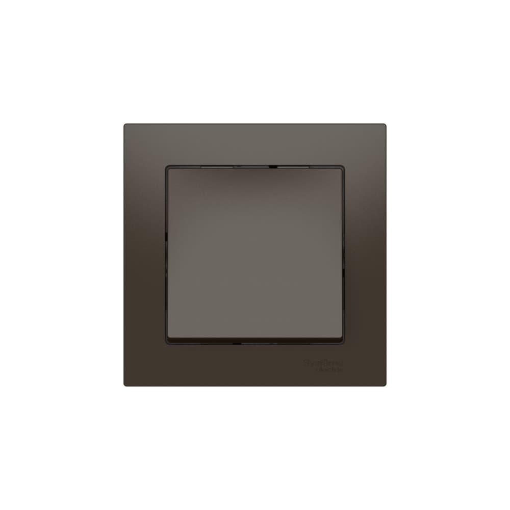 Systeme Electric AtlasDesign Мокко Выключатель 1-клавишный, сх.1, 10АХ, в сборе, быстрозажим. клем. — миниатюра 3