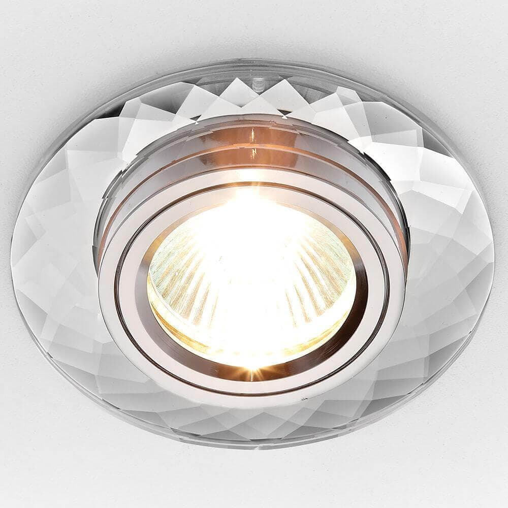 Ambrella Встраиваемый потолочный точечный светильник 8460 CL хром MR16 — миниатюра 2