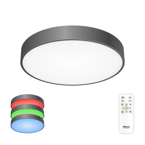 Citilux CL72470G1 Купер Черный Светильник потолочный с RGB