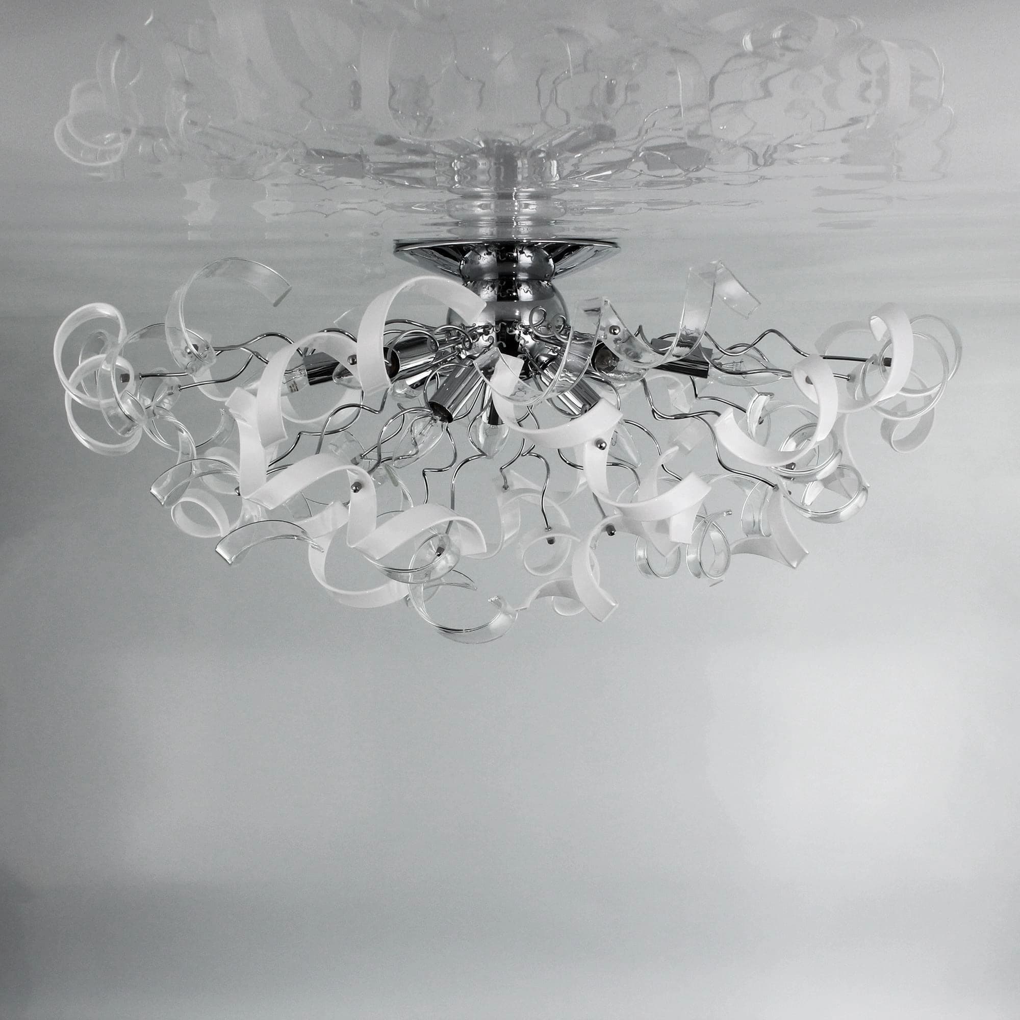 Citilux CL222191 Рандом Хром+Прозр+Бел Светильник Люстра — миниатюра 9