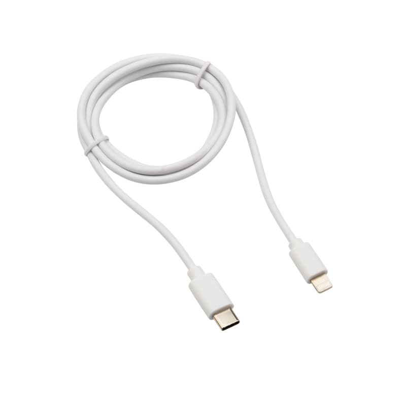 Кабель Type-C-Lightning 2A/1m/PVC/white/ Rexant 18-1898