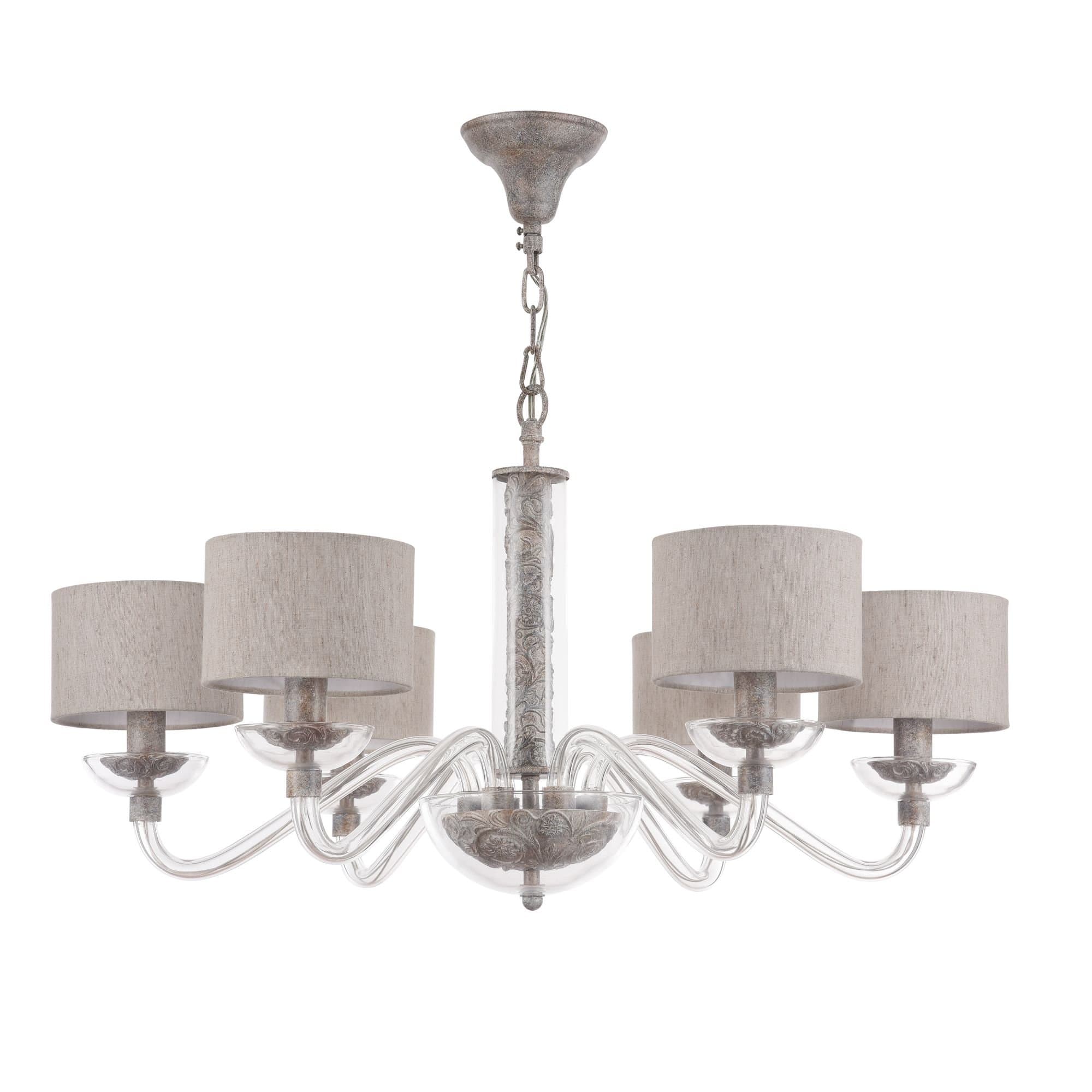 Maytoni Elegant Maryland Серый Люстра 6xE14 40W ARM526PL-06GR — миниатюра 7