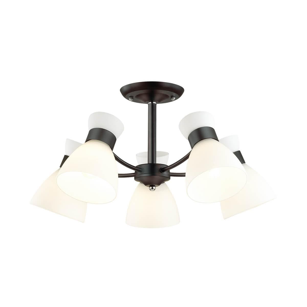 Lumion 4534/5C COMFI LN21 056 черный Люстра потолочная E27 5*60W 220V WILMA