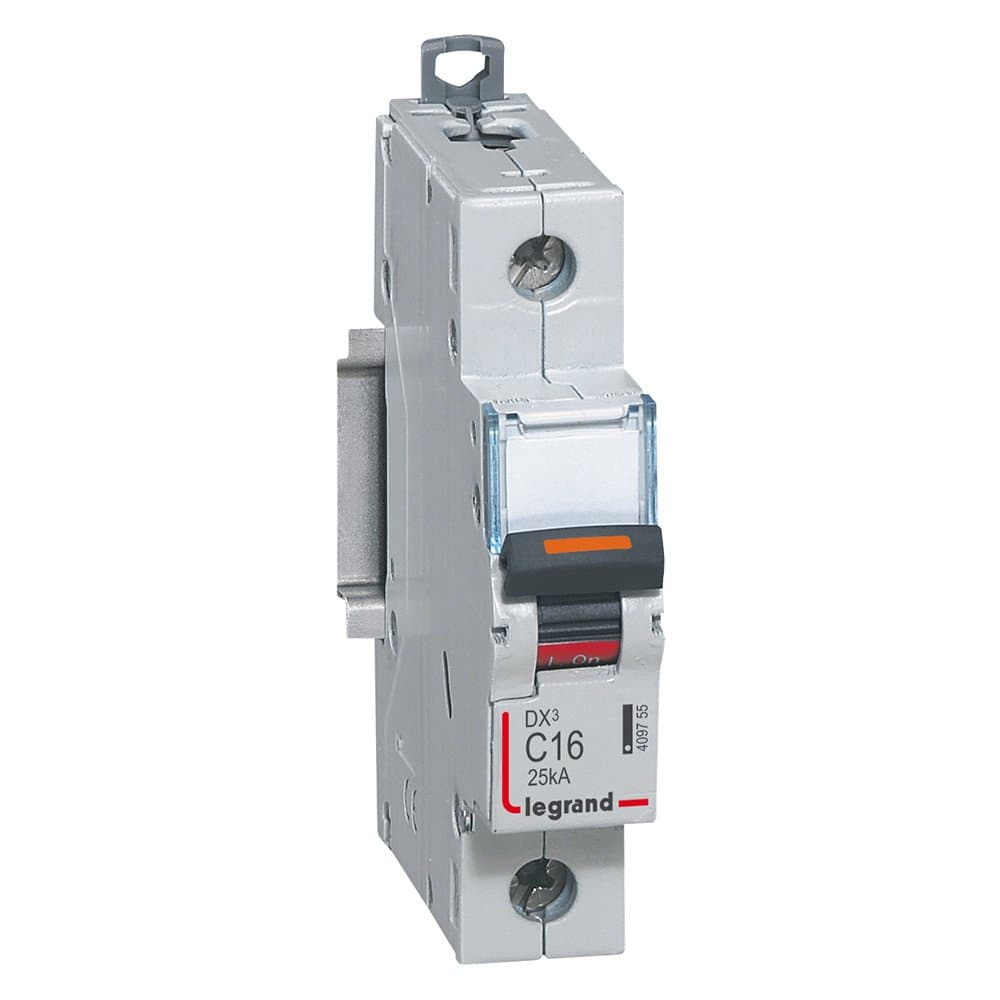 Legrand DX3 Автоматический выключатель 1P 16A (С) 25кА 409755