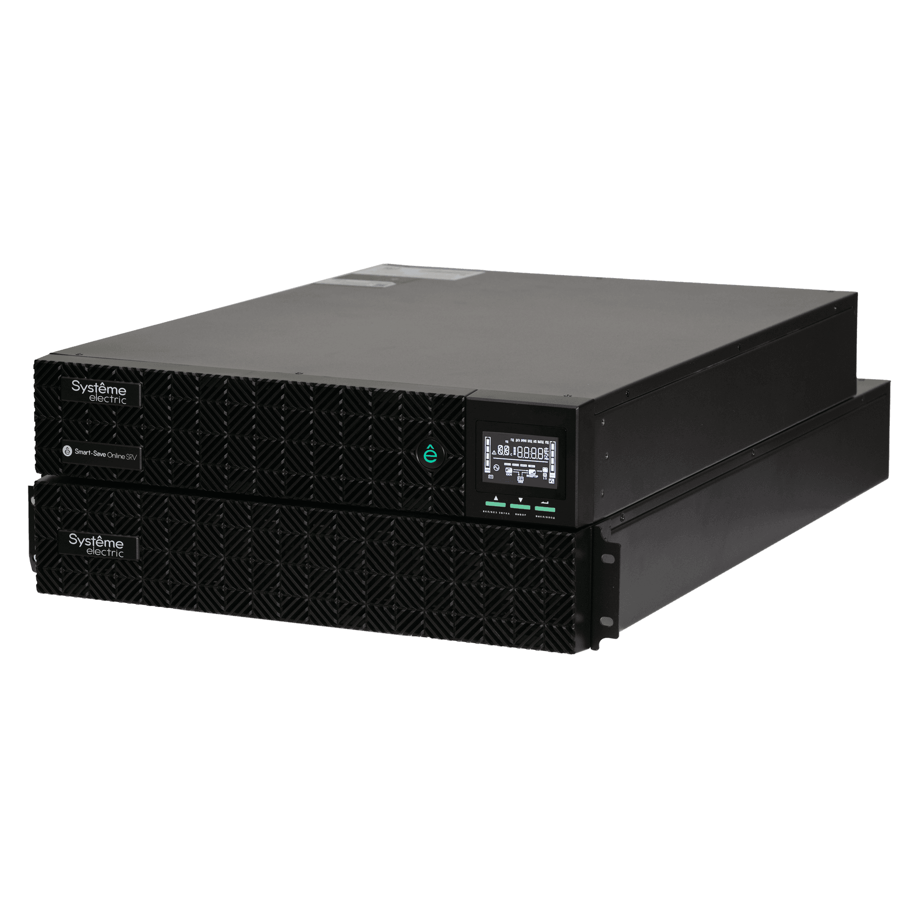 Systeme Electric ИБП Smart-Save Online SRV Systeme Electric 10000 ВA, 10000 Вт, 230 В, 1:1, 2U+2U, 16 шт. АКБ, 12В 9Ач, клеммы — миниатюра 3