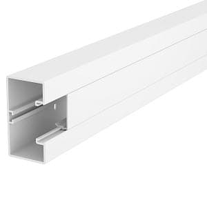 OBO Bettermann Кабель-канал Rapid 45-2, 53x100x2000мм с крышкой (для ЭУИ 45х45мм Modul45) ПВХ белый 6113000 — миниатюра 2