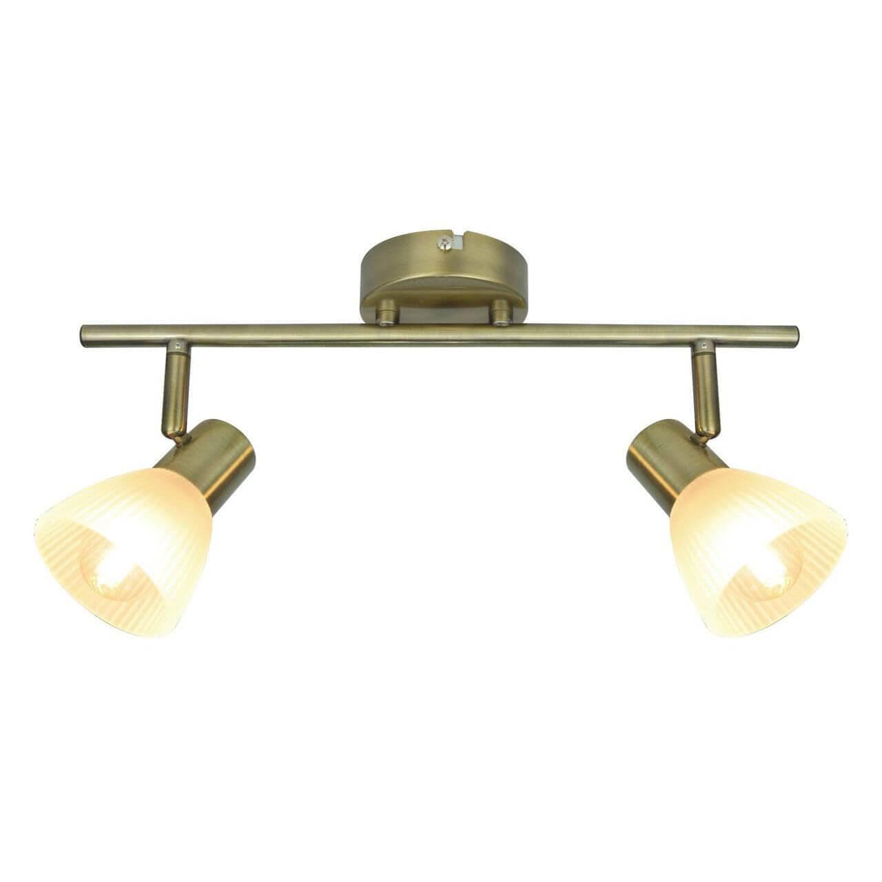 Arte Lamp Parry Бронза/Белый Спот 2x40W 2xE14 A5062AP-2AB — миниатюра 2