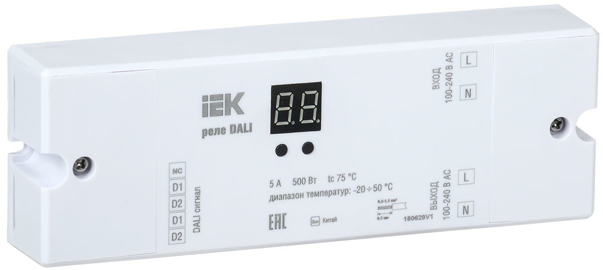 IEK Реле DALI 500Вт (1 контакт) 230В LRD11-01-1-500