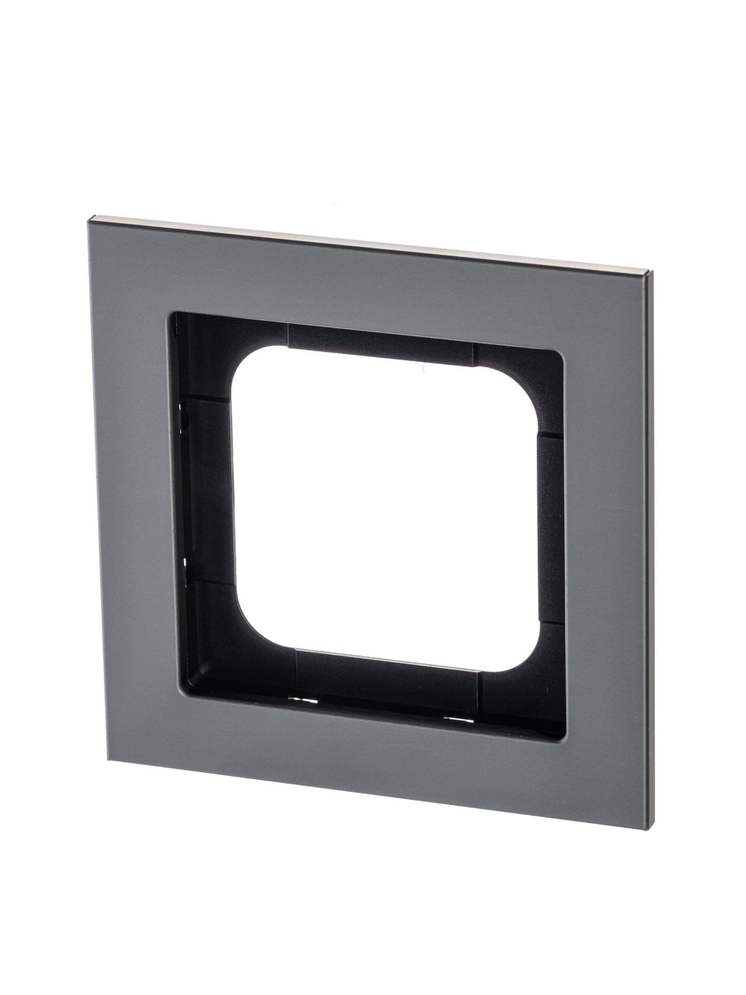 ABB Axcent металл/платина Рамка 1-постовая 2CKA001754A4688