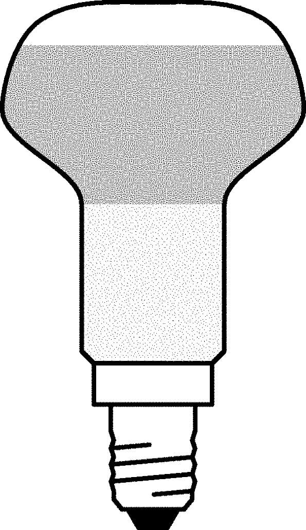 Osram Лампа накаливания CONC R50 SP 60W E14 4052899180529 — миниатюра 2