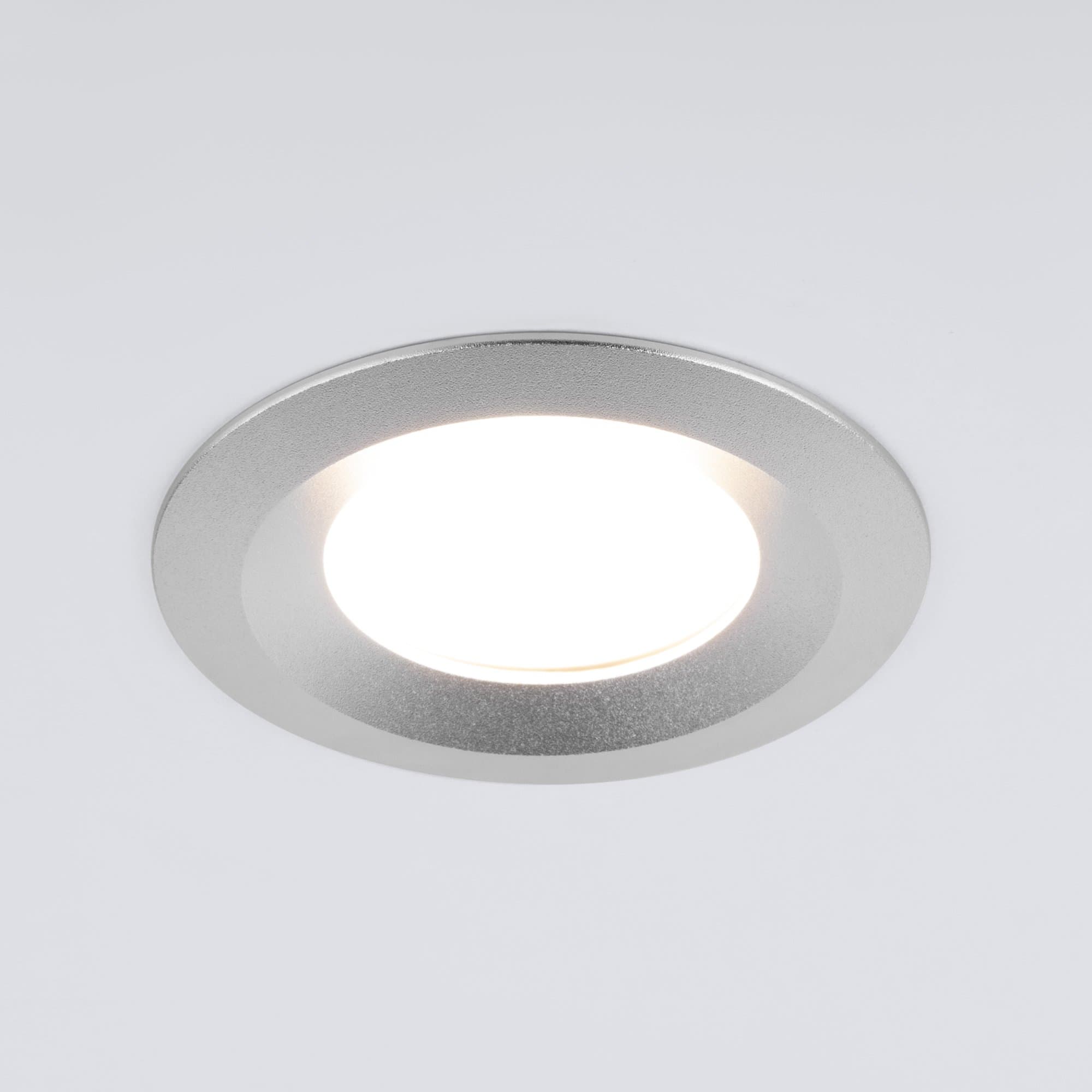 Elektrostandard 110 MR16/ светильник встраиваемый/ серебро a053334