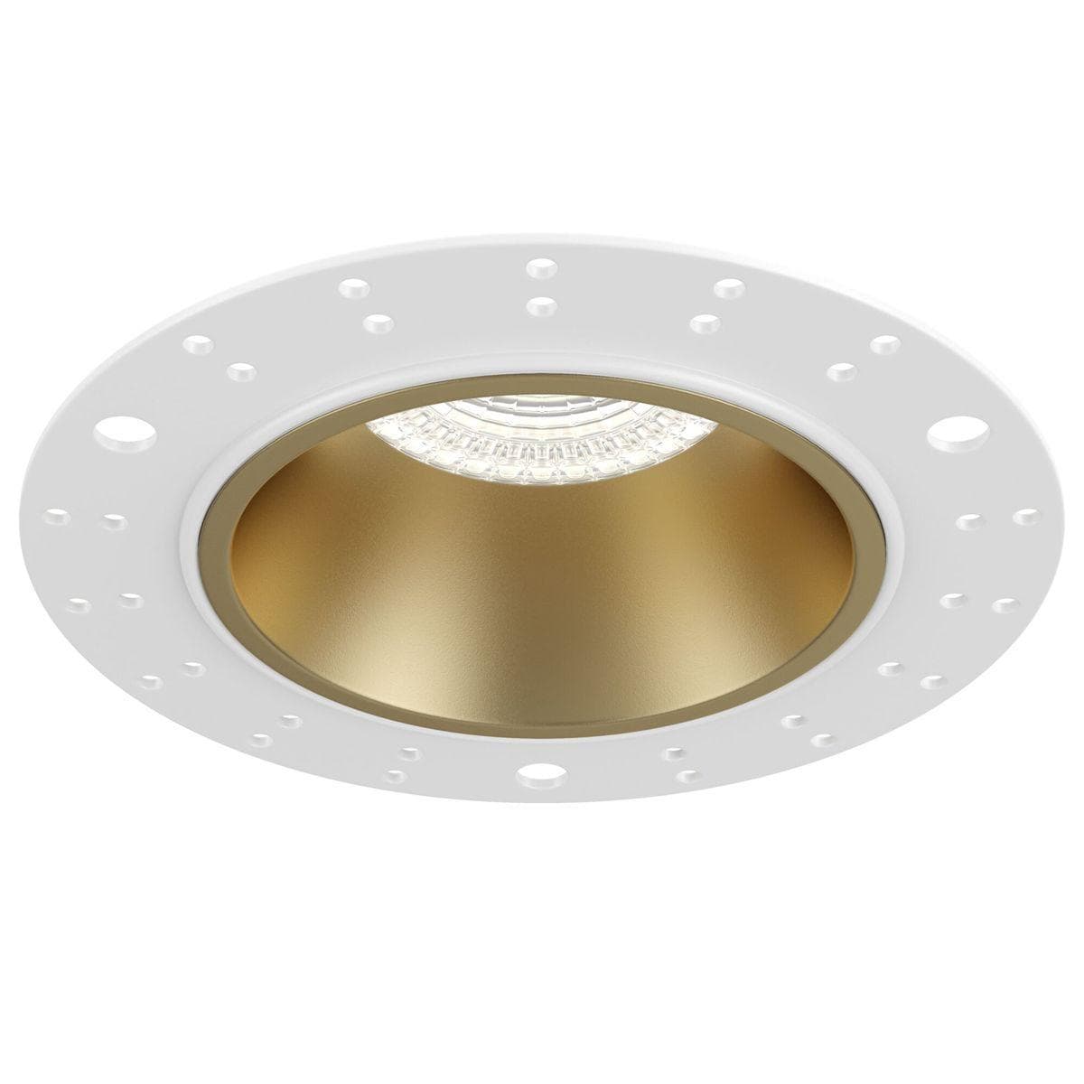 Maytoni Downlight Матовое Золото Светильник встраиваемый (Набор) ( DL051-02W+DLA051-03MG) DL051-2MG — миниатюра 1