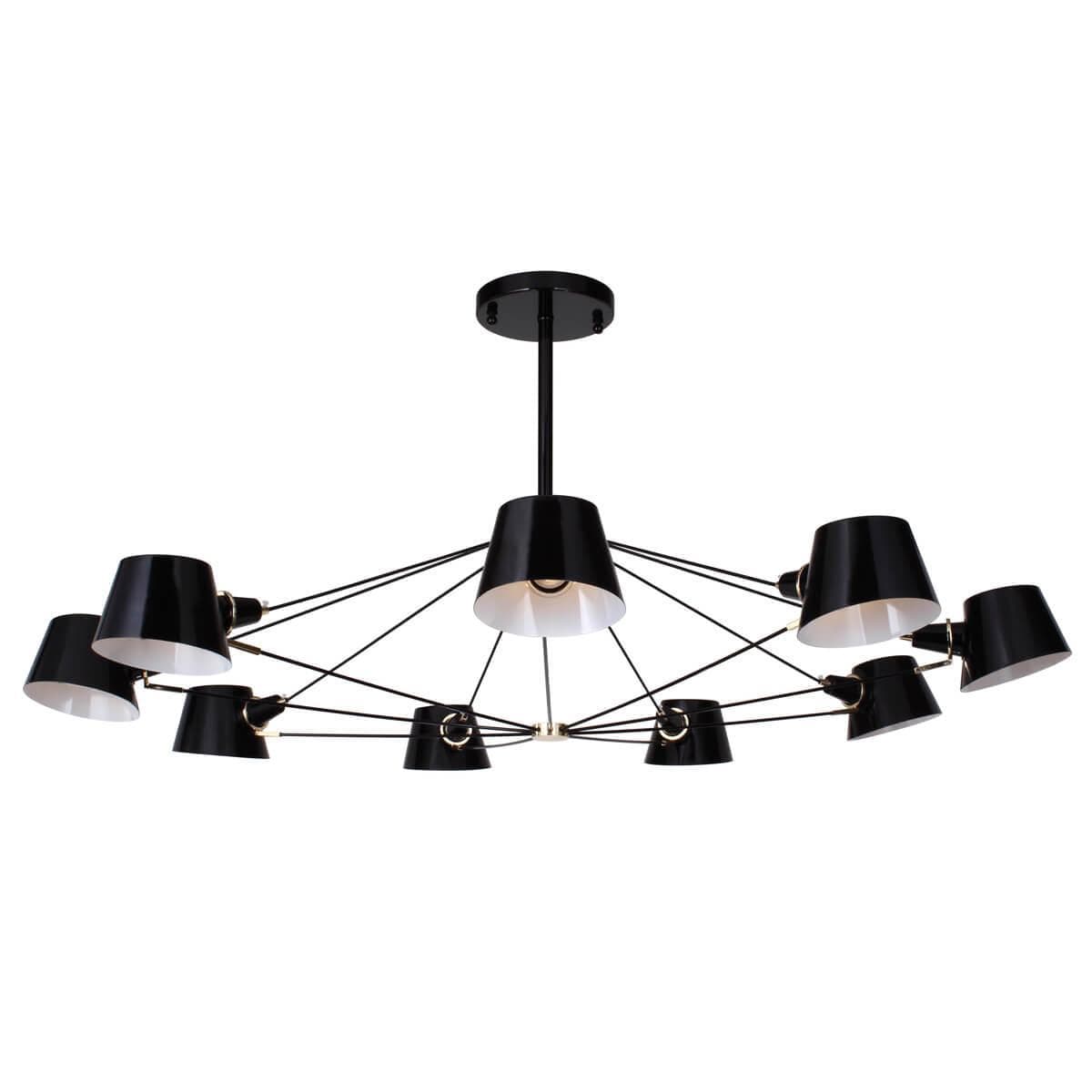 Favourite Eimer Черная Люстра 9*E14*40W 1512-9P