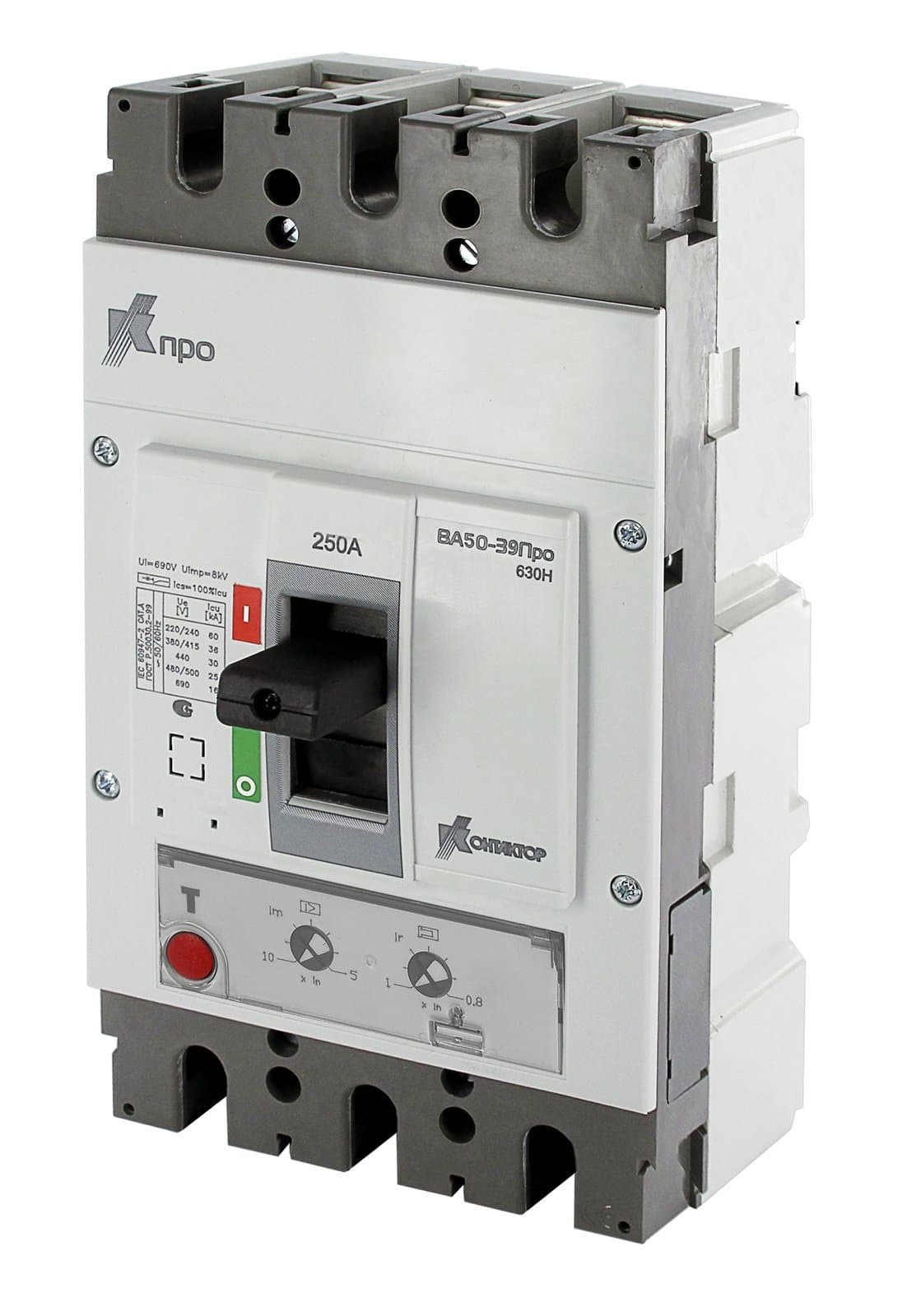 Контактор (Legrand) ВА50-39Про,250A, 36kA,регулир — миниатюра 2