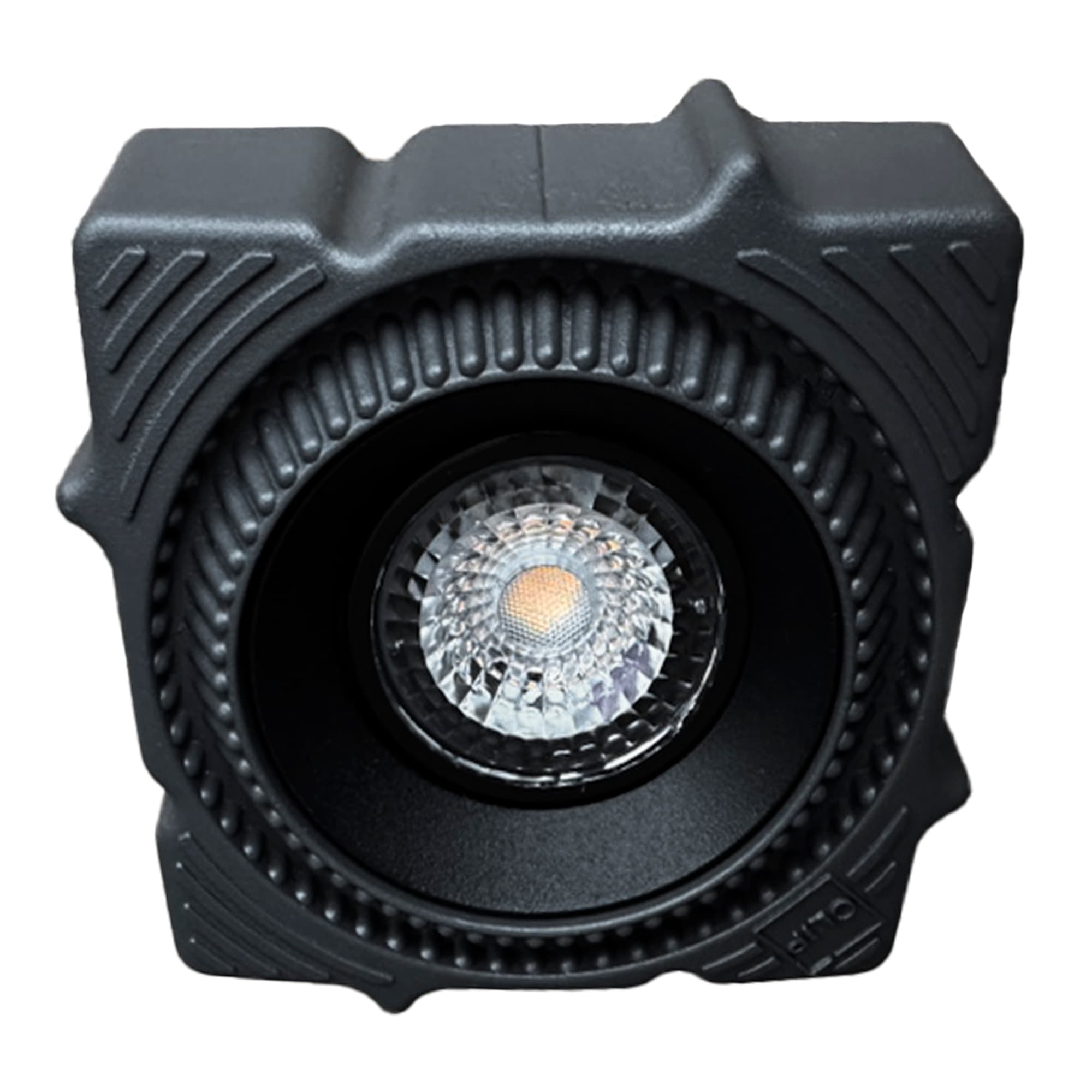 ST LUCE ST753.438.07 Св-к встр. светодиодный в натяжной ПВХ потолок Черный LED 1*7W 3000K 560Lm Ra80 60° IP20 L102xW102xH36 220-240V