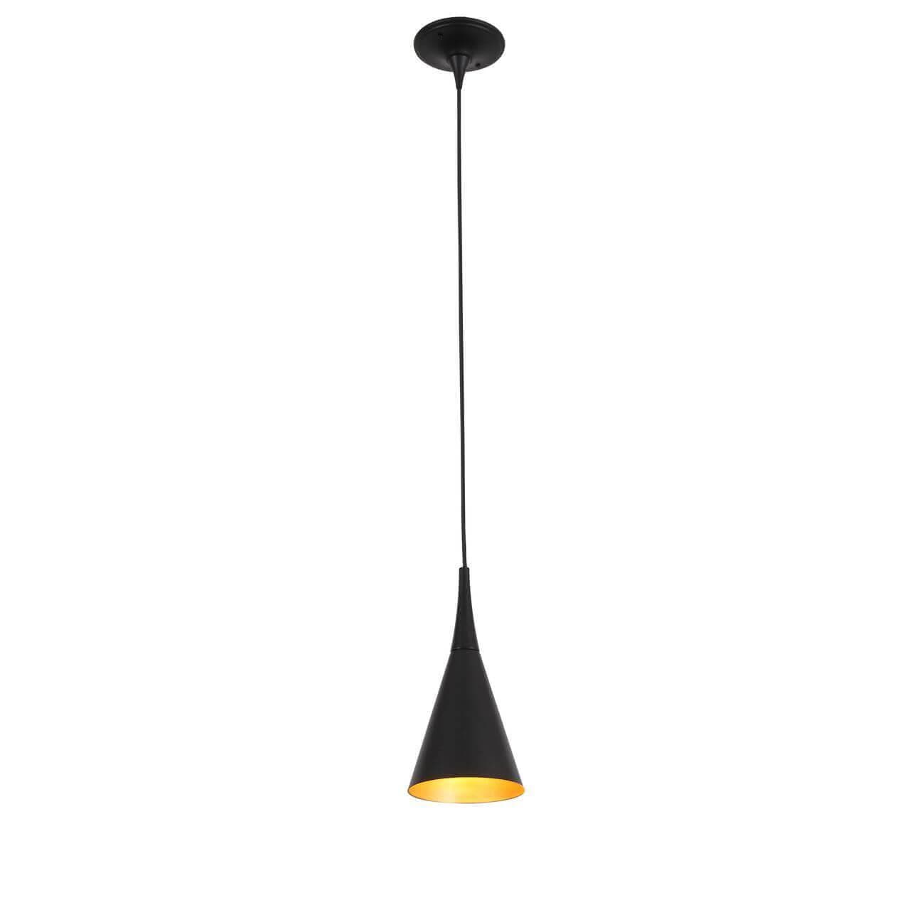 ST LUCE SL874.423.01 Подвес  Черный/Черный, Золото E27 1*40W — миниатюра 1