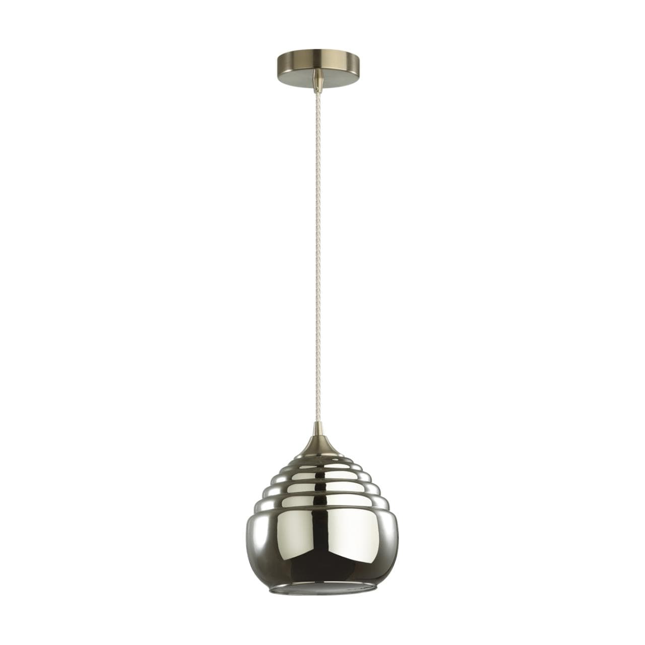 Lumion 5286/1 SUSPENTIONI LN23 никель, серый Подвес E27 1*60W 220V LESTER