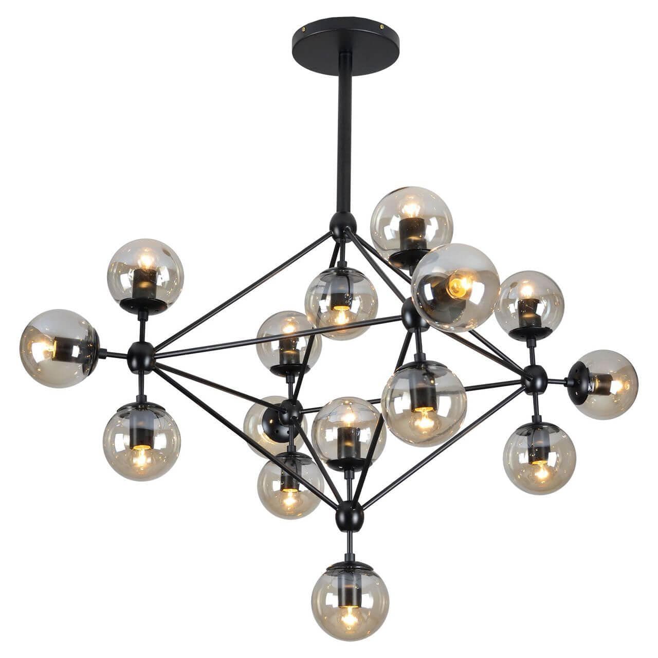 Lussole Loft Черный Люстра потолочная LSP-8165 — миниатюра 1