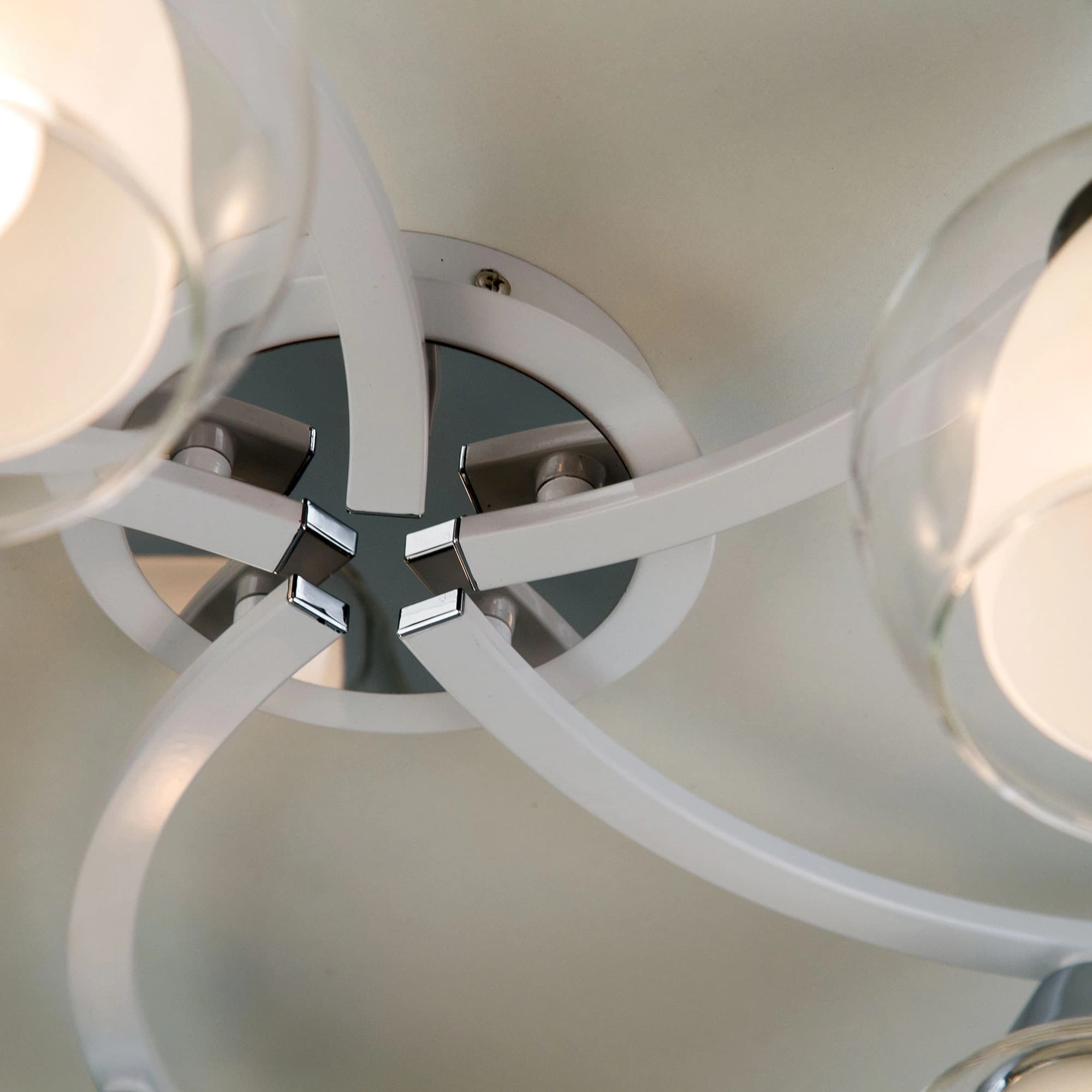 Citilux CL152150 Кристи Белый+Хром Люстра — миниатюра 9