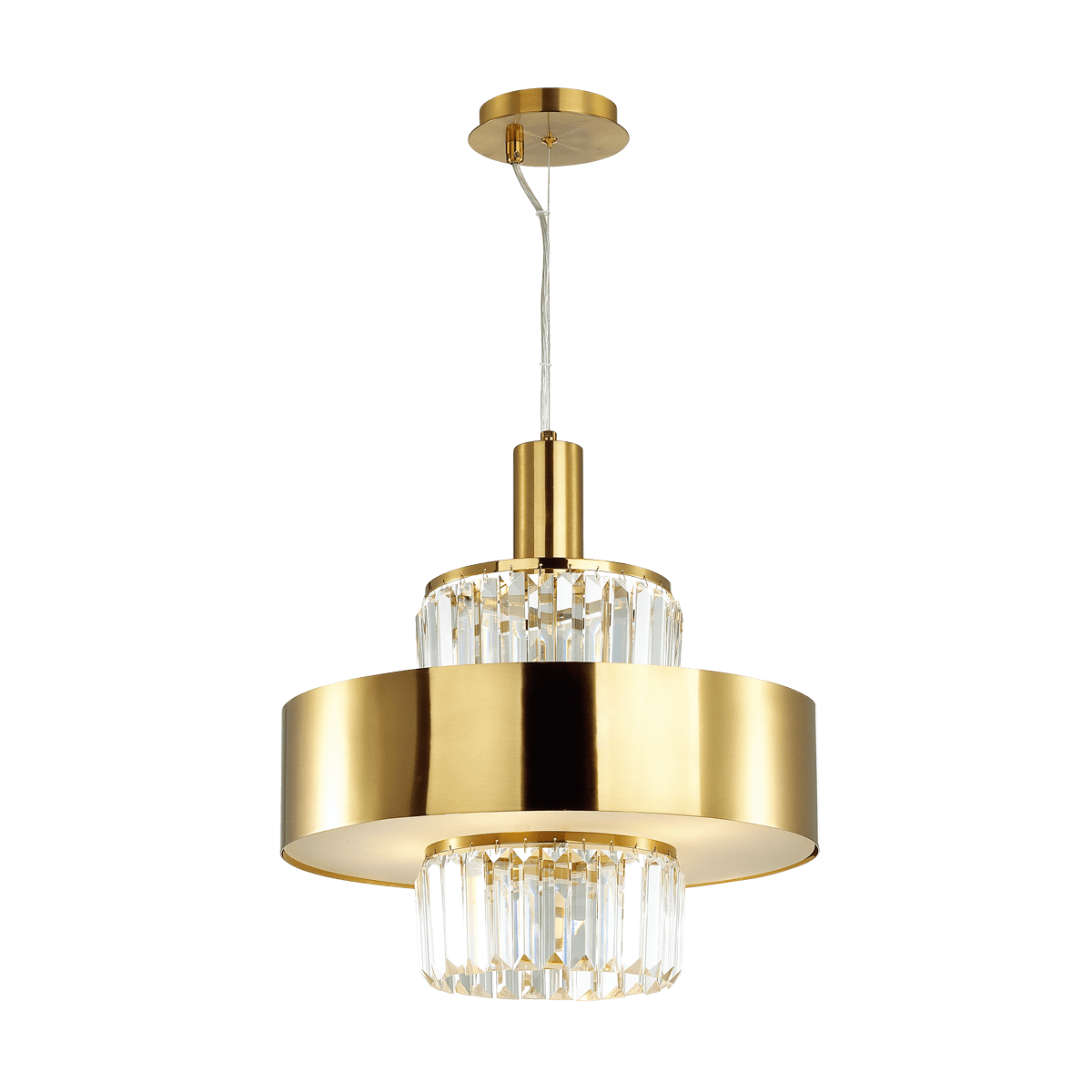 Odeon Light 4840/4 HALL ODL21 331 золото/металл/стекло/хрусталь Люстра E14 4*40W LEPART — миниатюра 2