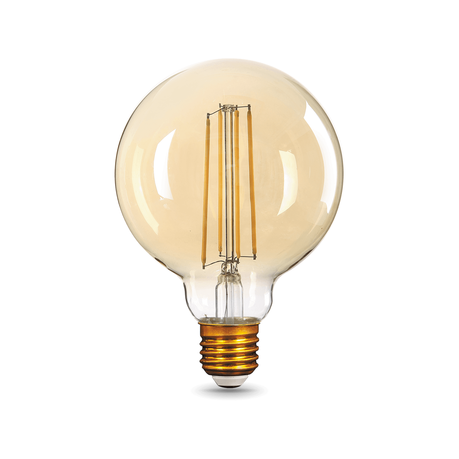 Gauss Лампа Filament G95 8W 740lm 2400К Е27 golden LED 105802008 — миниатюра 3