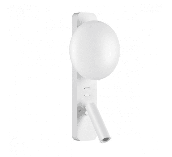 Odeon Light 7049/5WL HIGHTECH ODL25 металл/акрил белый Настенный светильник IP20 LED 1*5W ALBERGO