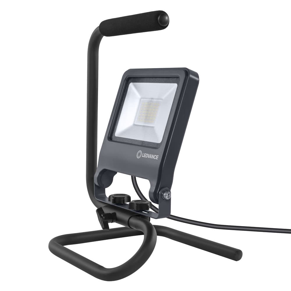 Ledvance LED прожектор WORKLIGHT переносной, с ручкой Серый 30Вт 2700 Лм, 4000 К Нейтральный белый свет 4058075213852