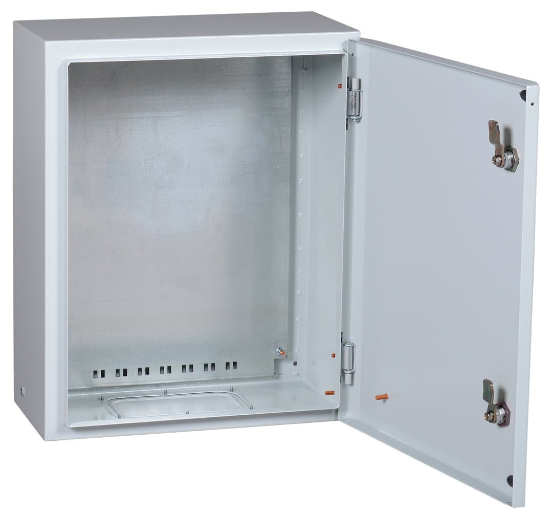 IEK Корпус металлический ЩМП-2-2 (500х400х220мм) УХЛ3 IP31 PRO YKM42-02-31-P — миниатюра 1