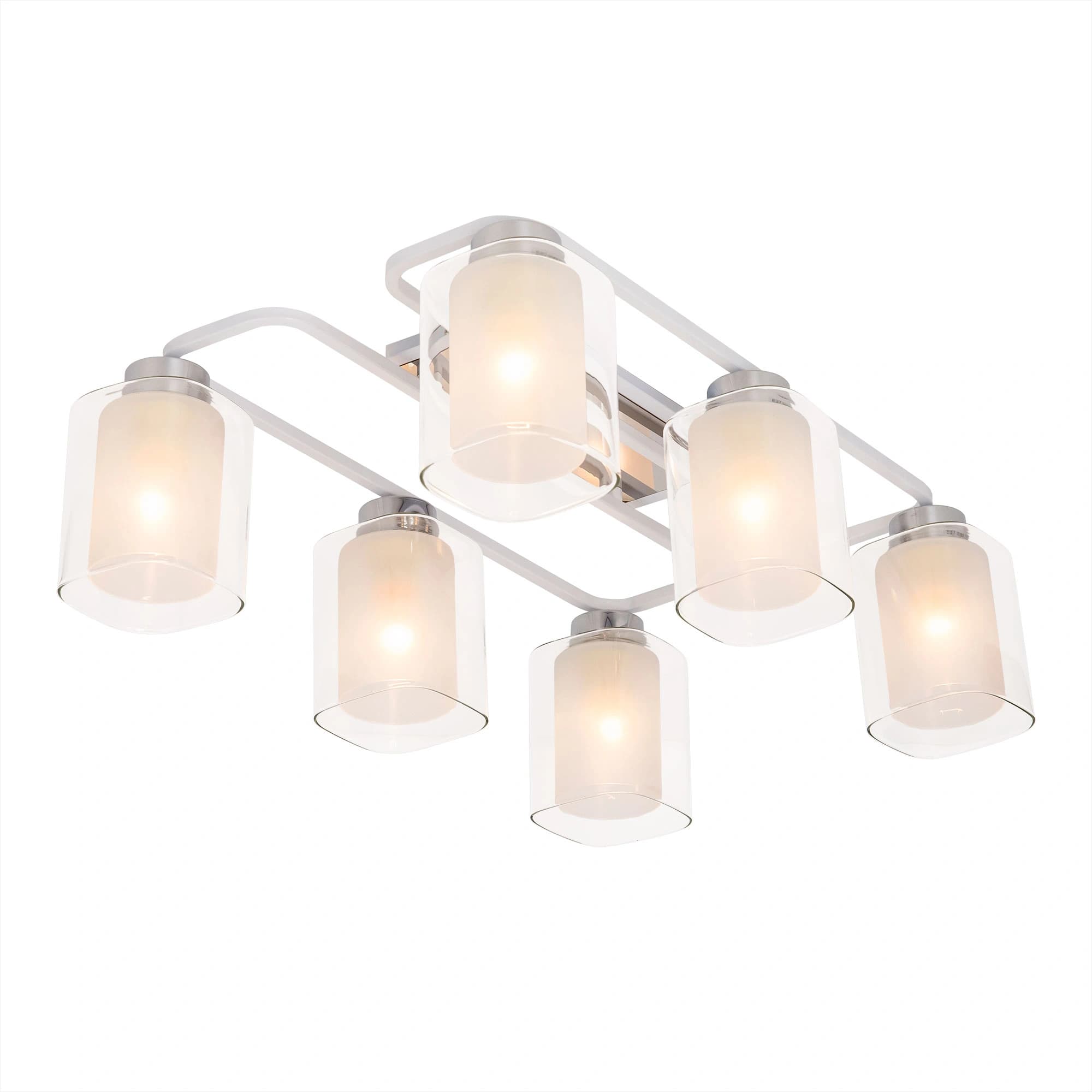 Citilux CL159260 Румба Белый+Хром Люстра