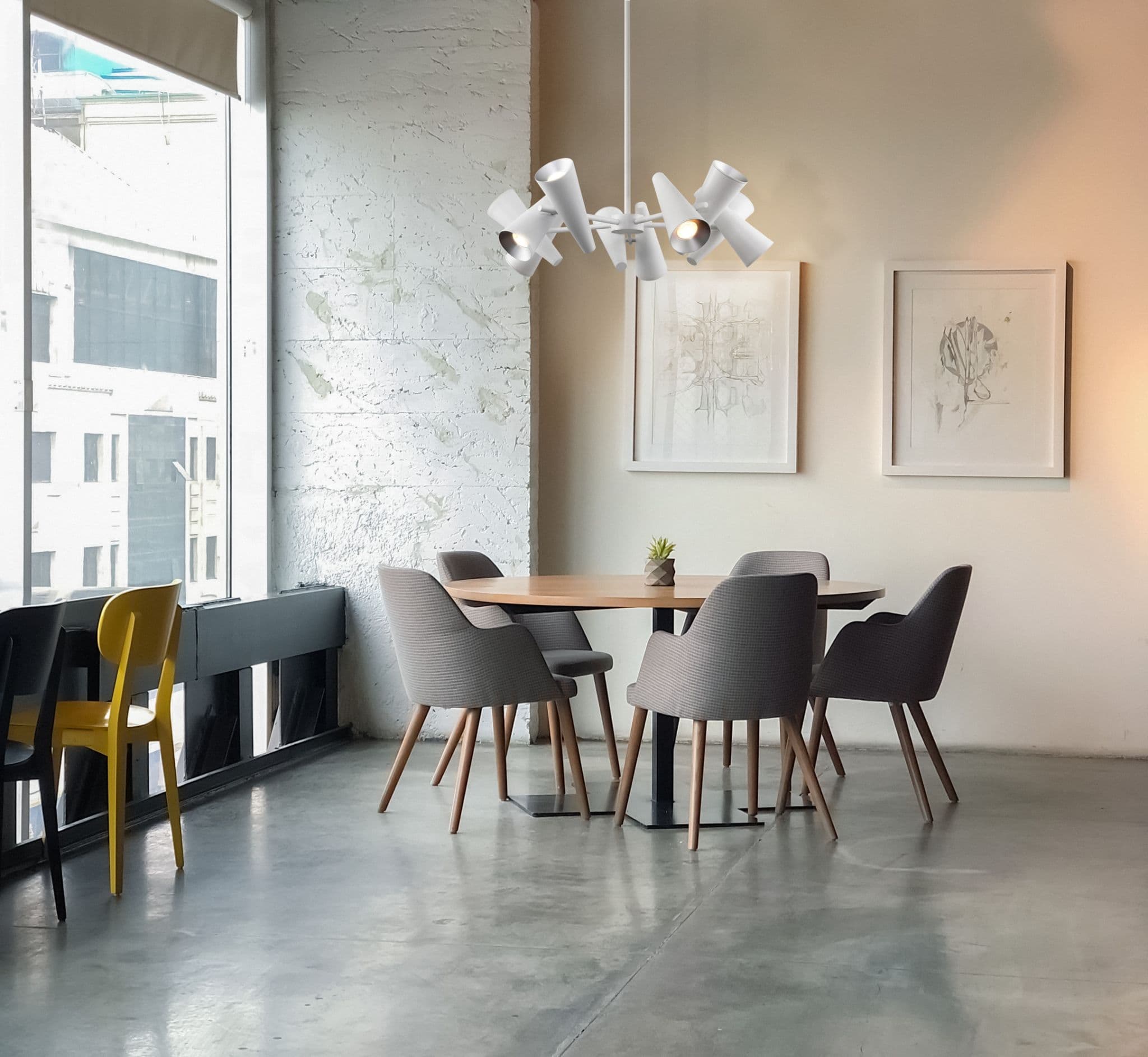 Maytoni Modern Белый Светильник подвесной MOD095PL-10W — миниатюра 4