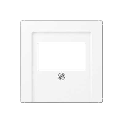 JUNG A Flow/A 550 Белый матовый Накладка на USB зарядные устройства и TAE-розетки; с видимым винтом A569BFPLTWWM