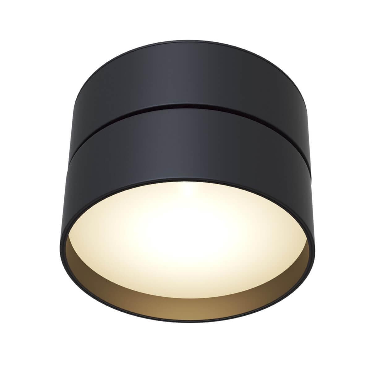 Maytoni Technical Onda Черный Потолочный светильник LED 18W 990Лм C024CL-L18B — миниатюра 9