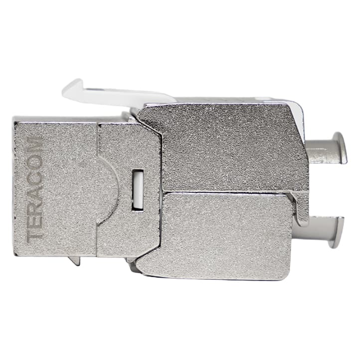 EKF TeraLINK PRO Модуль Keystone TeraLINK PRO Cat.5E RJ-45 неэкранированный 110 IDC 180 градусов белый — миниатюра 3