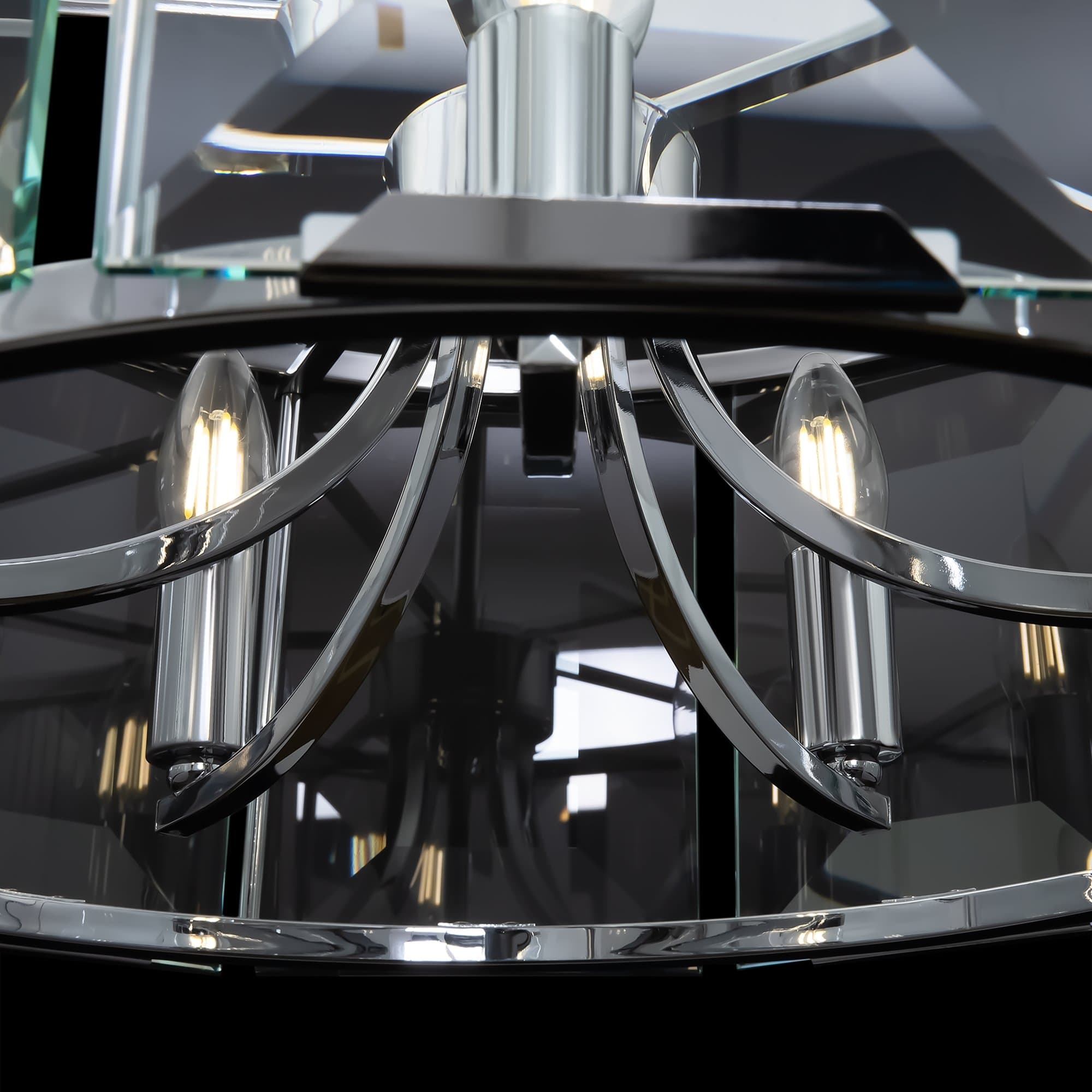 Maytoni Modern Cerezo Хром Люстра 5xE14 40W MOD202-05-N — миниатюра 7
