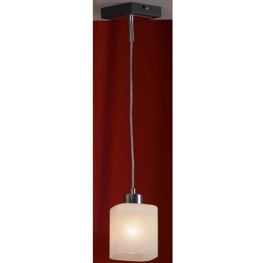 Lussole PROMO 2 Металл Хром / венге Стекло Подвес E14 40W LSL-9006-01 — миниатюра 2