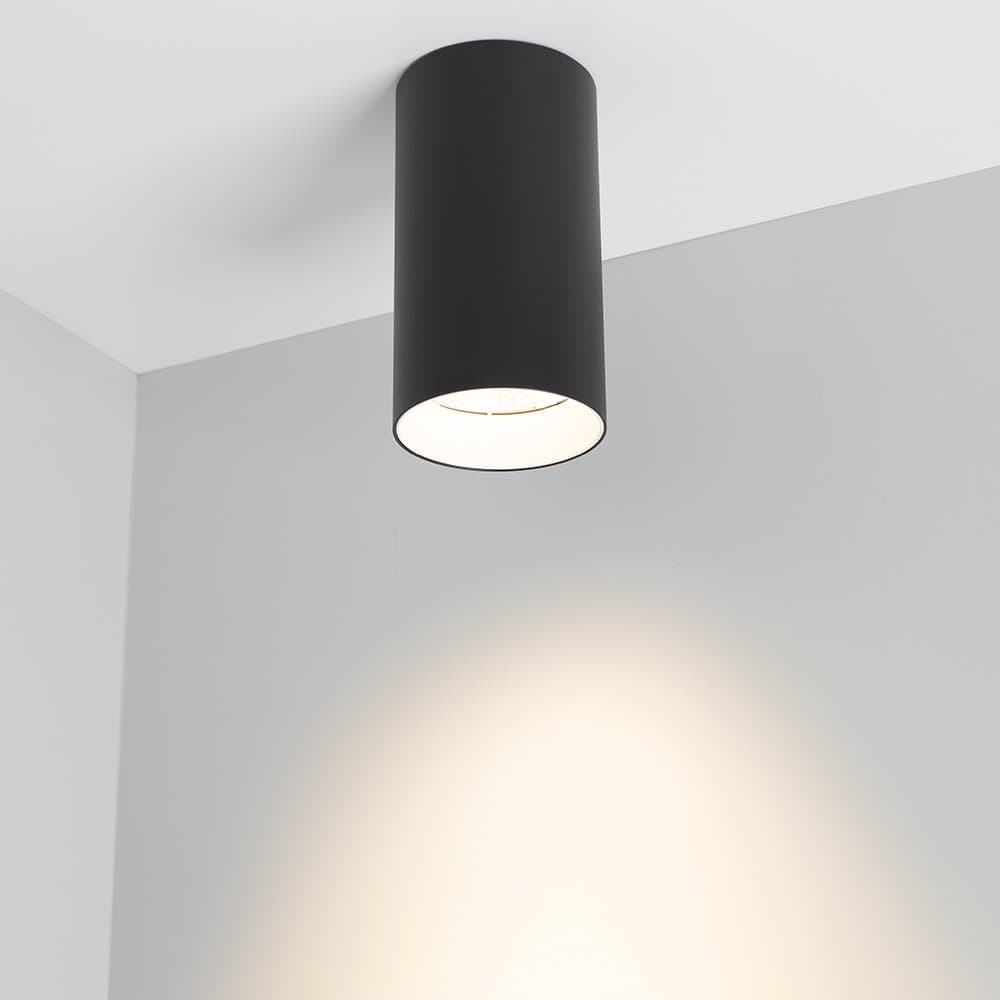Arlight Светильник накладной SP-POLO-R85-1-15W Warm White 40deg (Black, White Ring) (IP20 Металл, 3 года) 022955 — миниатюра 9