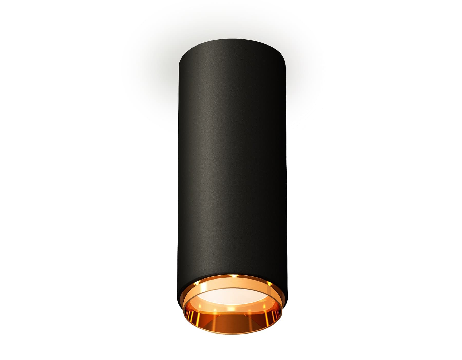 Ambrella Комплект накладного светильника XS6343005 SBK/PYG черный песок/золото желтое полированное MR16 GU5.3 (C6343, N6124)