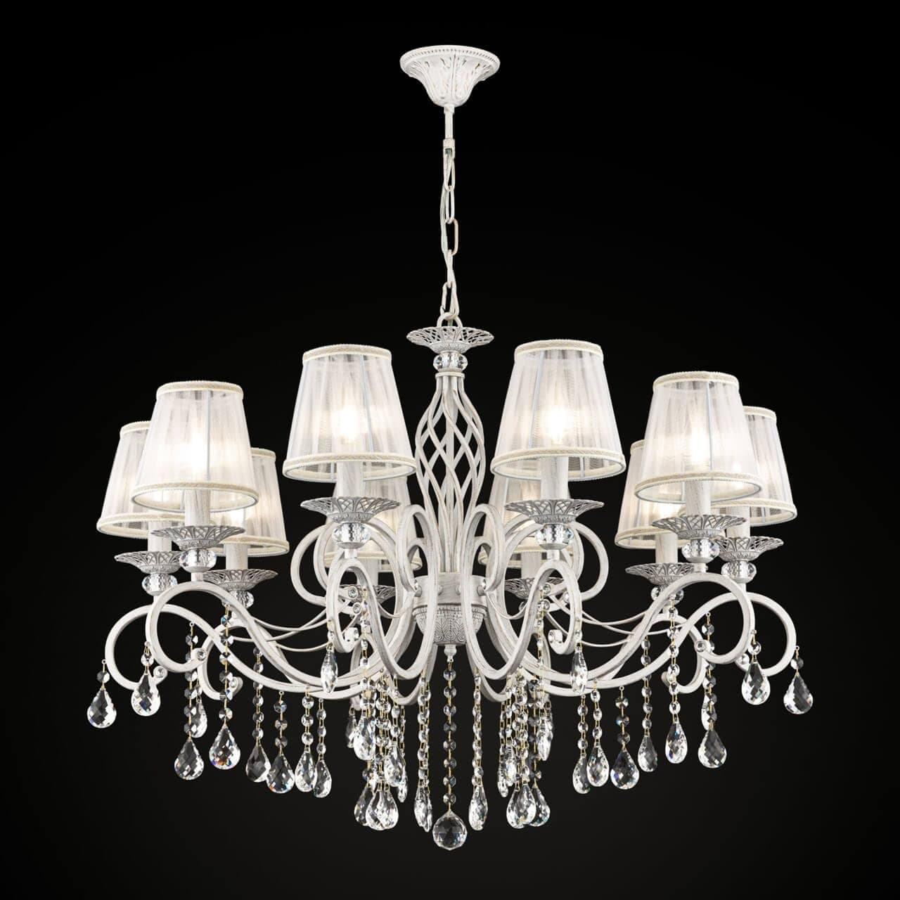 Maytoni Elegant Grace Белый с Золотом Люстра 10xE14 40W ARM247-10-G — миниатюра 12