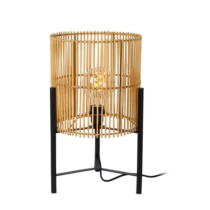 Lucide JANTINE Лампа настольная Ø 30 cm 1xE27 Light wood 03540/01/72