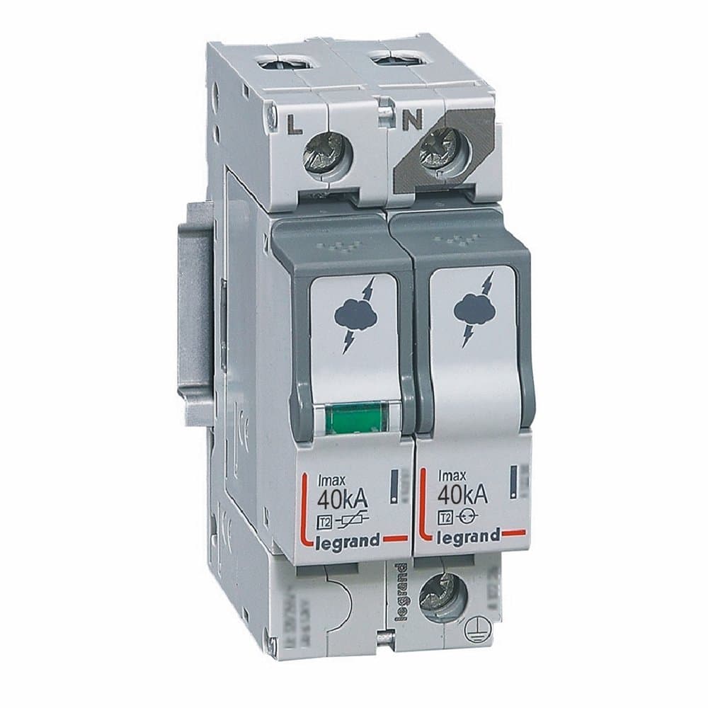 Legrand УЗИП T2 40KA 1P+N 412246