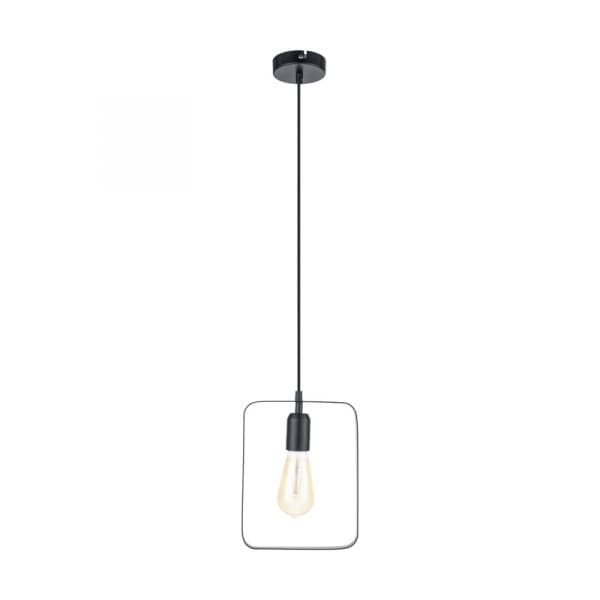 Eglo Подвес BEDINGTON, 1х60W(E27), L200, H1100, сталь, черный 49776 — миниатюра 1