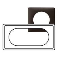 Legrand Celiane2 Перкаль черная Рамка 4/5 мод 066745 — миниатюра 2