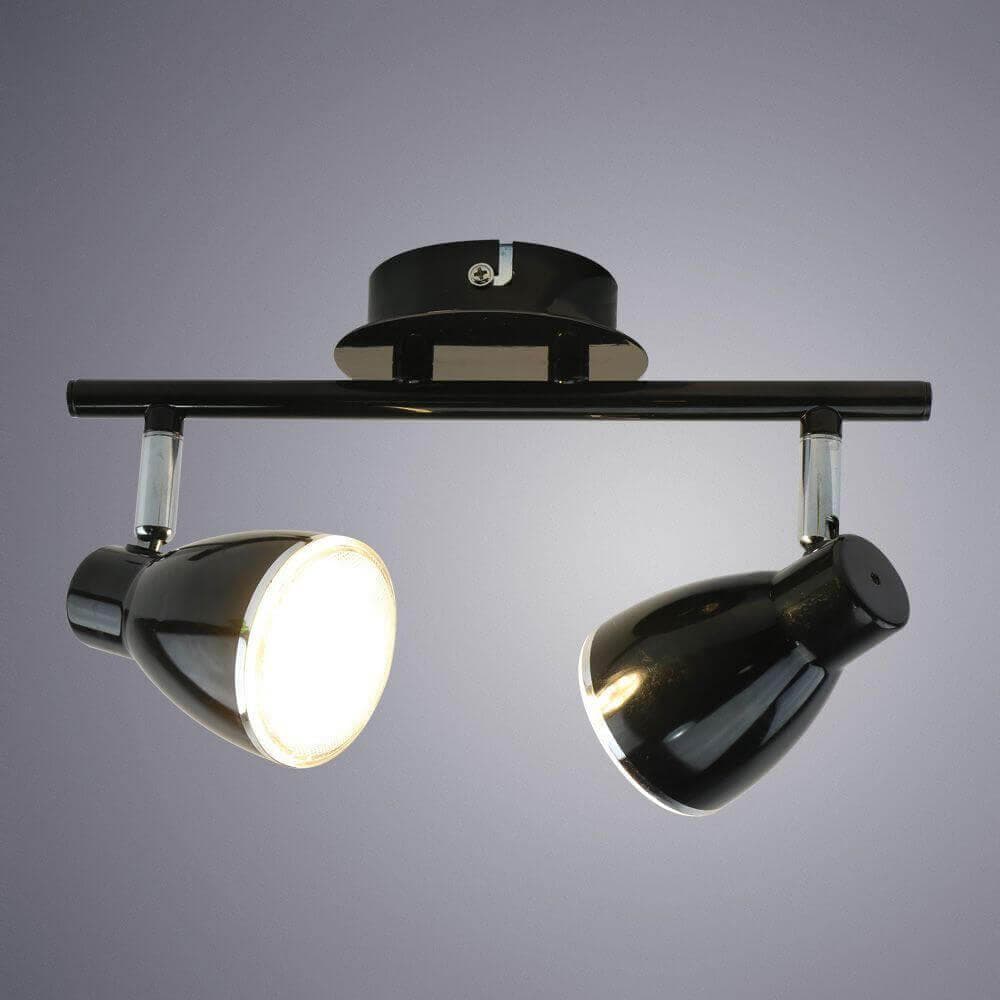 Arte Lamp GIOVED Спот 15*10*27 A6008PL-2BK — миниатюра 2