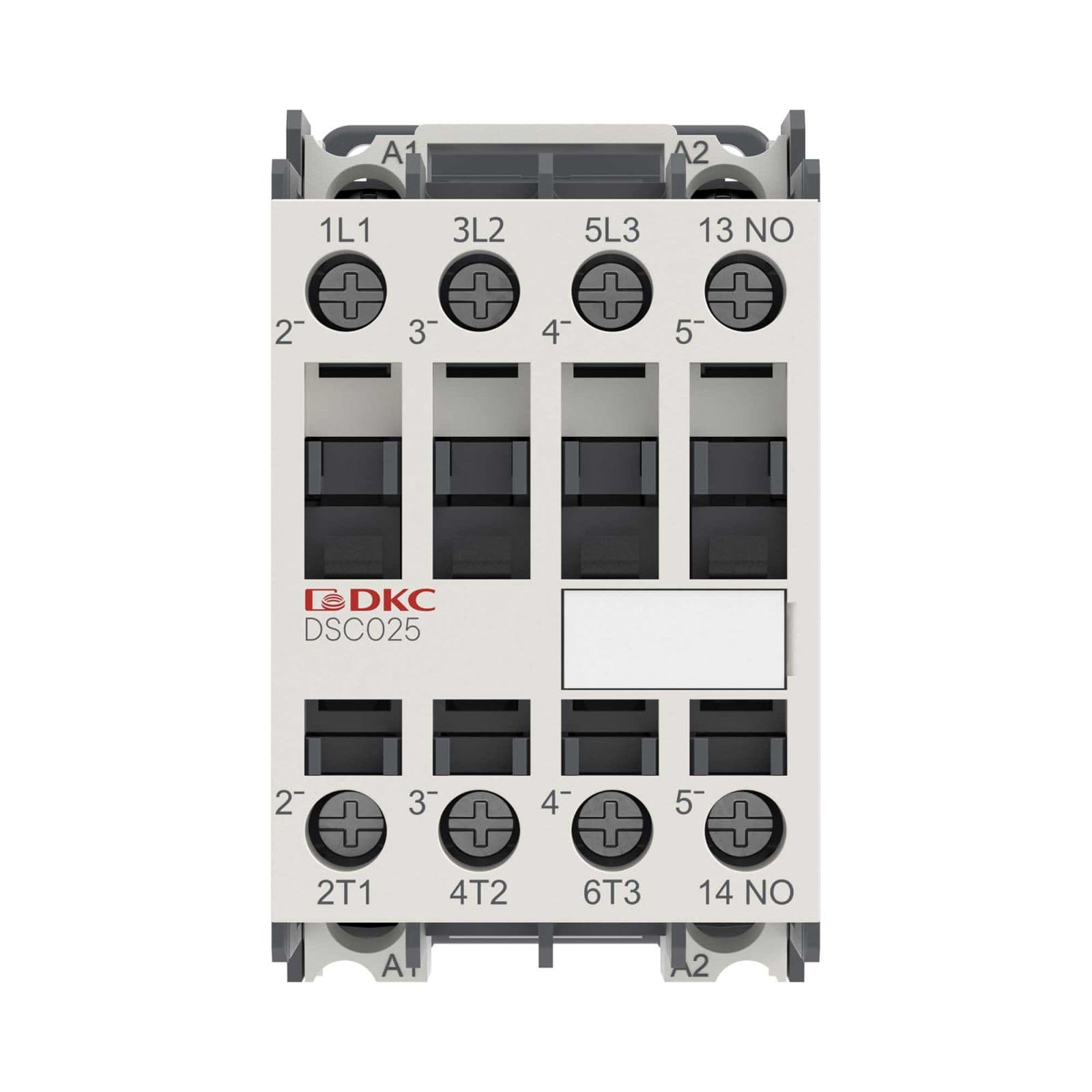 DKC Магнитный контактор YON DSC025 25A 12,5кВт AC3 3P кат.24В DC 1НО — миниатюра 2