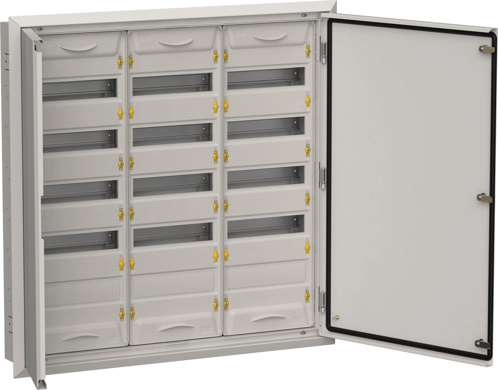 TITAN 5 Корпус мет. ЩРв-180 (3х60) 880х885х130 IP31 сер IEK
