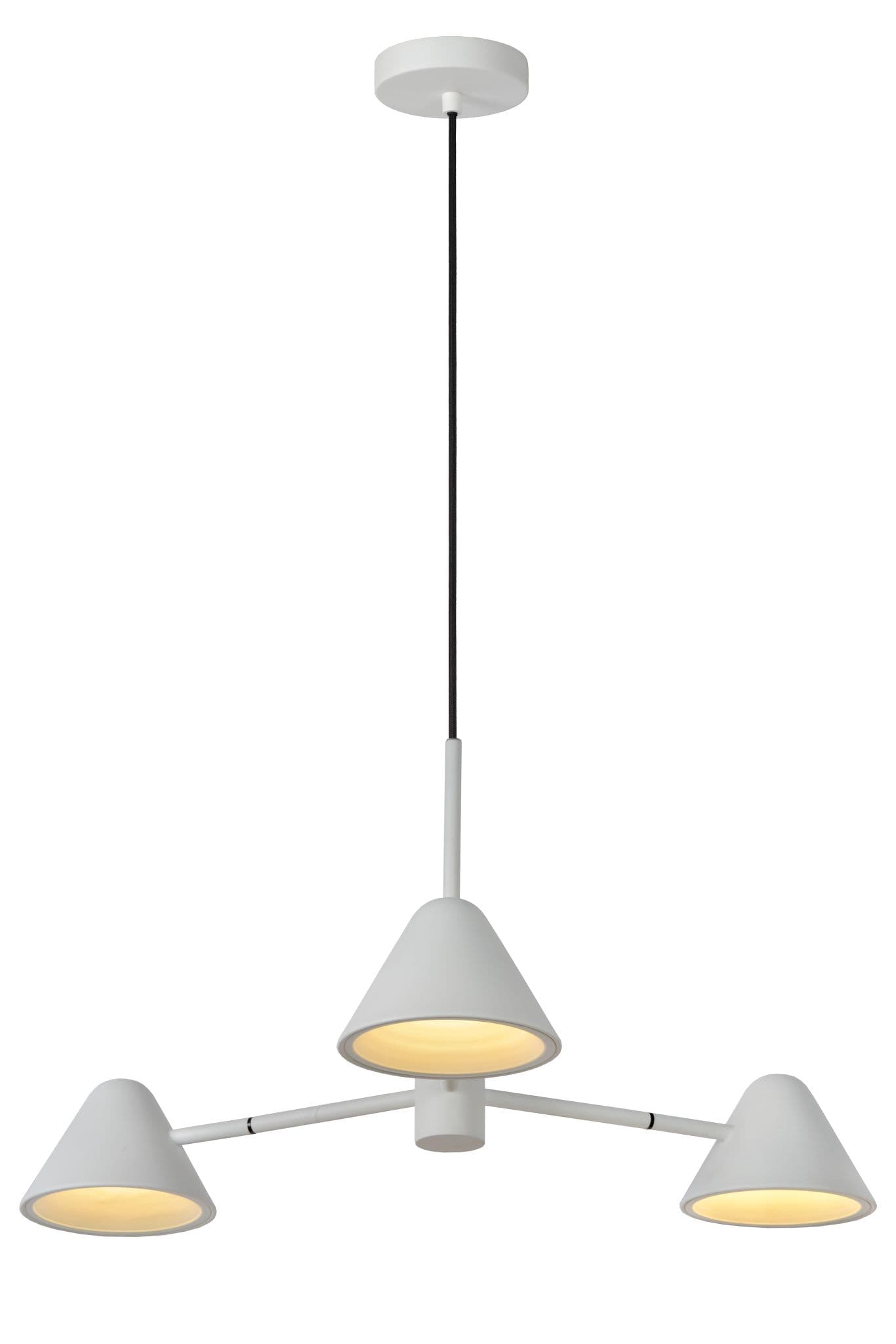 Lucide DEVON Белый Подвесной светильник 20415/15/31 — миниатюра 2