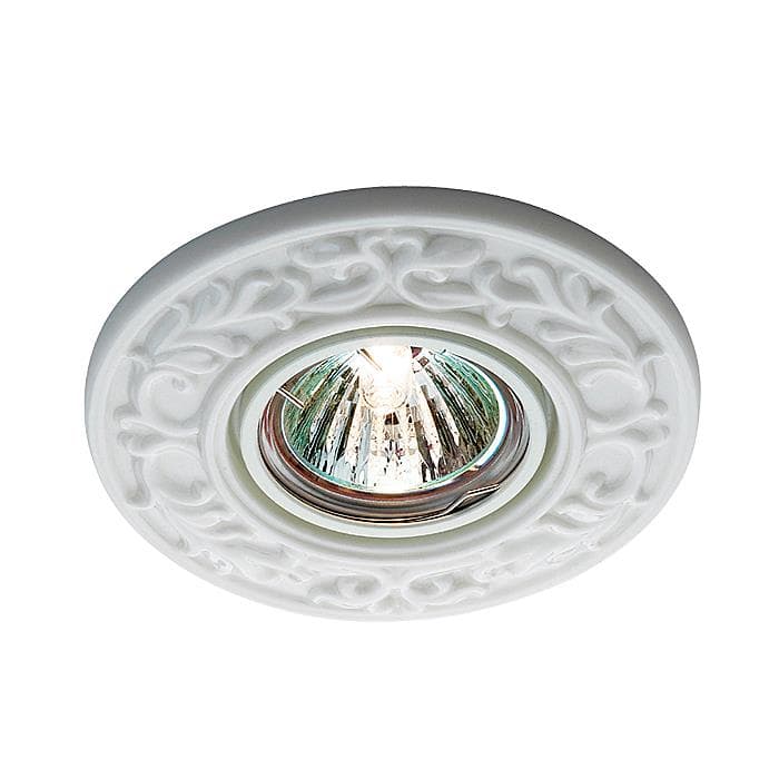 Novotech Светильник встраиваемый NT14 168 GX5.3 50W 12V FARFOR белый IP20 369868