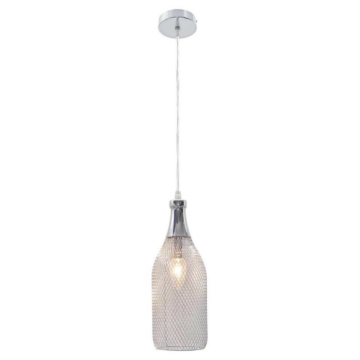 Lussole LOFT Металл Хром /  Металл Подвес E14 40W LSP-9647 — миниатюра 1